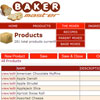 Baker Master products page