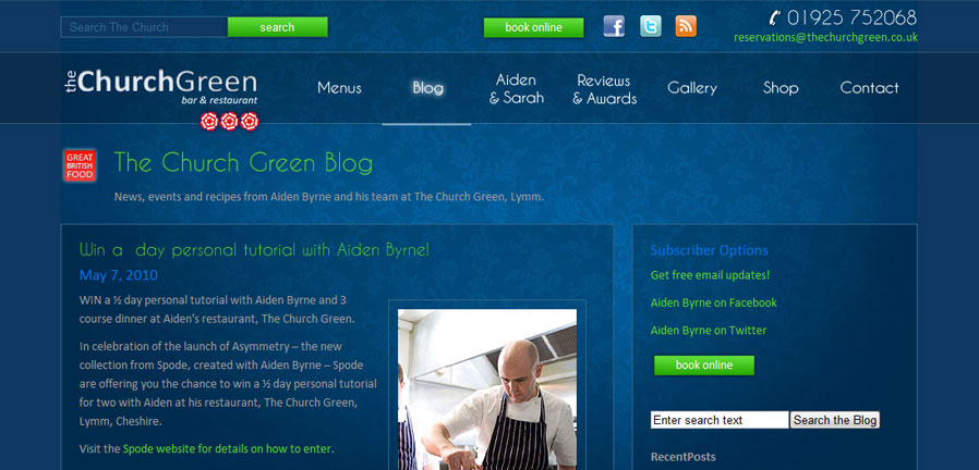 The Church Green blog